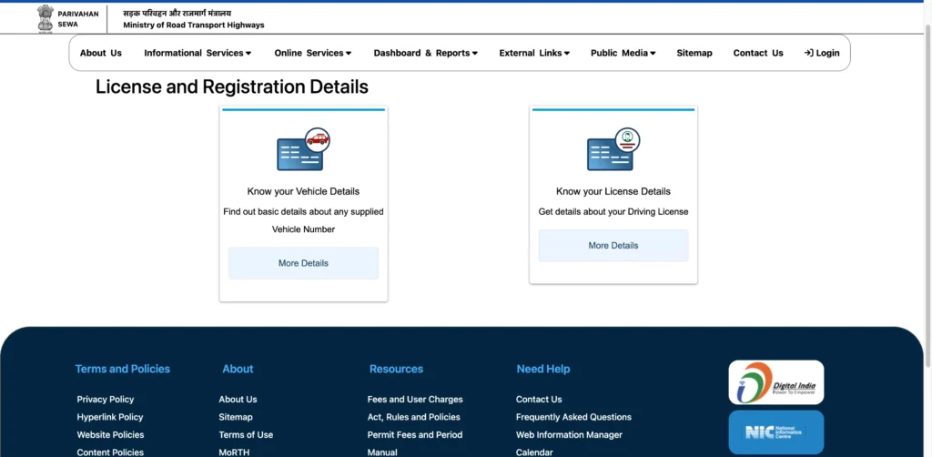 RC Renewal Status Check