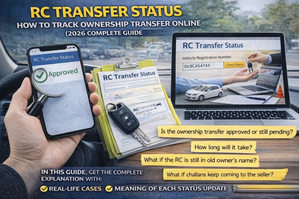 RC Transfer Status Check