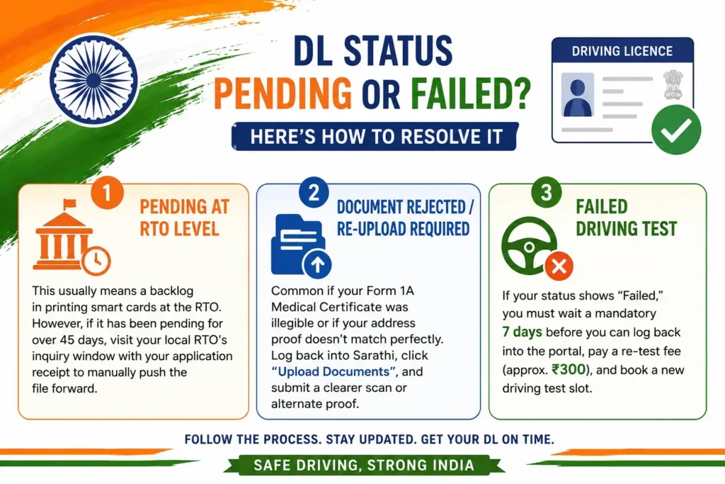 Common Problems During DL Status Check