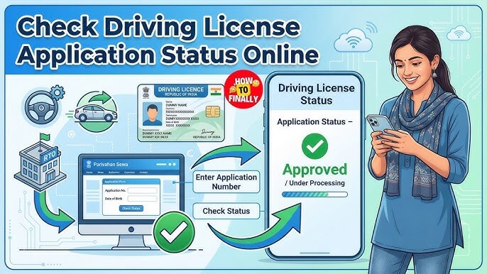 How to Check Driving Licence Status Online